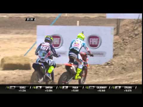 Antonio Cairoli & Romain Febvre battle Race 1 MXGP of Thailand 2016 - motocross