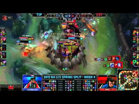 NA LCS Spring 2015 W4D2: Team Impulse vs Team Coast Highlights