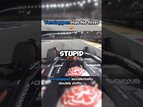 Verstappen Roasts Himself on Radio 😂
