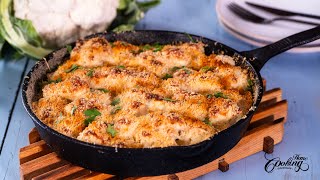 Cauliflower Gratin - Easy Recipe for a Healthy Low-Carb Side Dish