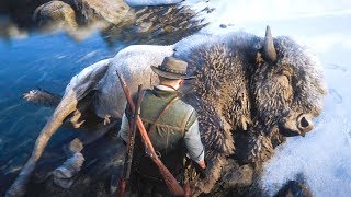 HUNTING THE LEGENDARY WHITE BISON in Red Dead Redemption 2