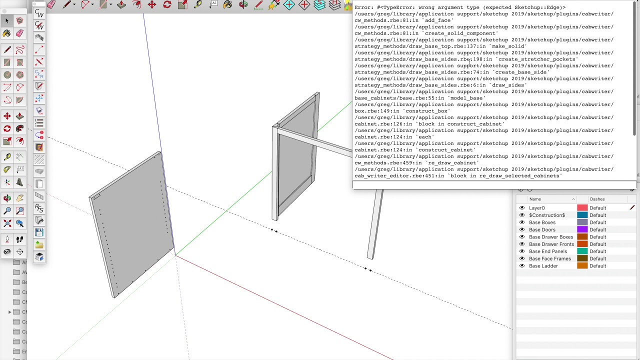 CabWriter   Debugging Drawing Problems
