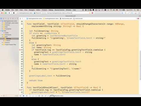GreetingGenerator with RxSwift (iOS 8, Swift 3) 1/7