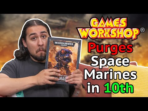 Games Workshop Purges Space Marine Models in 10th Edition