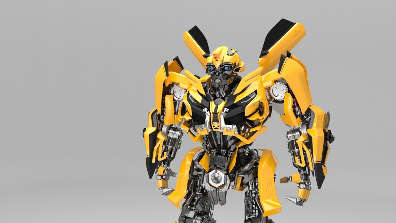 【モデリング】バンブルビー：トランスフォーマー/最後の騎士王