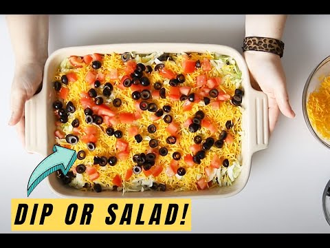 The Best Keto 7 Layer Dip
