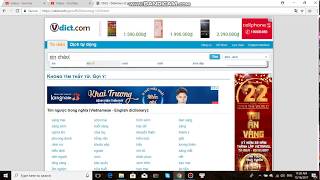 Vdict.com trang web từ điển trực tuyến Việt -Anh-Anh-Việt khá hay cho bạn
