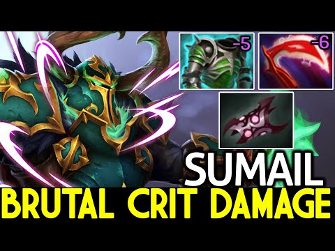 SUMAIL [Wraith King] Brutal Crit Damage One Stun K.O Dota 2