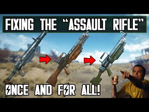 Fixing Fallout 4's Assault Rifle... AGAIN! - Fallout 4 Mod