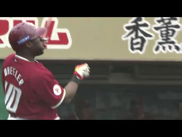 【3回裏】4番の一振りで逆転!! イーグルス・ウィーラー 16号3ラン!! 2016/7/2 E-L