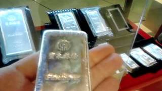 preview picture of video 'Large silver bars'