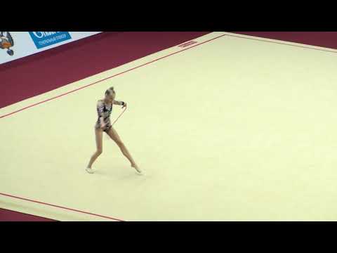 Makhoshvili Elizaveta 2004 GEO rope IT RG Junior Moscow 2019