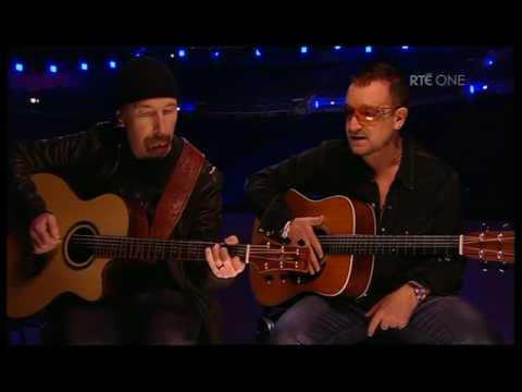 Bono & The Edge - van diemens land (The O2, Dublin, 2008)