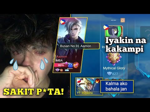 KAKAMPI KONG PINAIYAK NG TOP GLOBAL NA KALABAN "AAMON"- MLBB