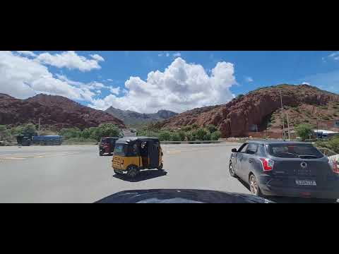 Ruta 14 Potosi – Argentina  Saindo de Uyuni sentido Tupiza e Villazon...
