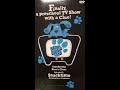 Opening Closing To Blue S Clues Episode Number 1 Snacktime 1997 DVD Australia