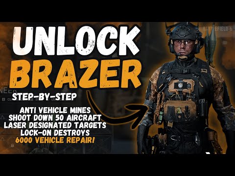 Engineer Specialist Guide | Unlock BRAZER Camo EASILY In Battlefield 6!