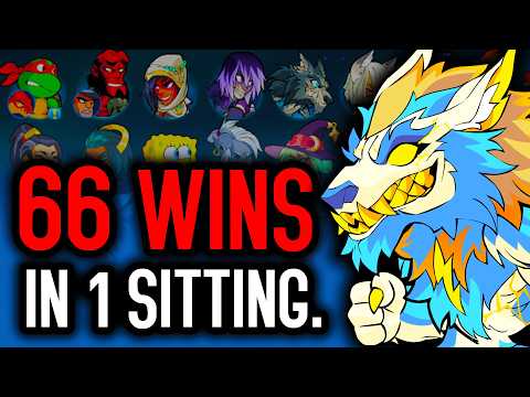 I Won With ALL Brawlhalla Characters in 1 Sitting