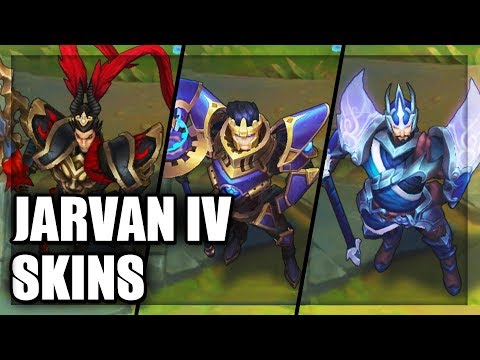 All Jarvan IV Skins Spotlight (League of Legends)