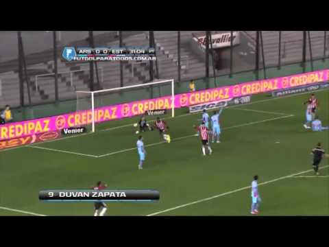 Gol Zapata Arsenal 0 Estudiantes 1 Torneo Inicial 2013 Fecha 1 Fútbol Para Todos