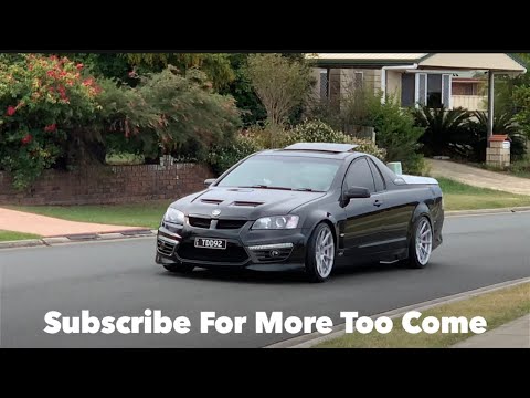 600Hp R8 VE Holden Maloo HSV - Cammed With X-Force Exhaust - Fly by video