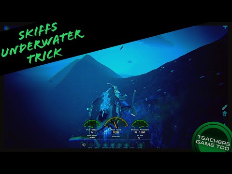 HOW TO TAKE A SKIFF UNDERWATER TRICK!