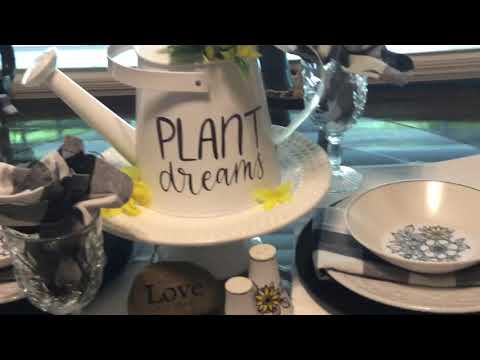 Tablescape Tuesday April 2019 with Creative Homescaping & Creative Lauri