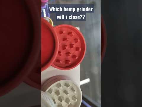 Which grinder will I close?? #hemp #grinder #quiz #quiztime #games #shredded #santacruz #intuition