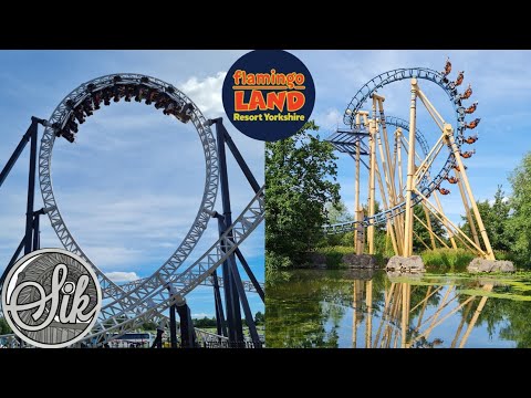 FINALLY RIDING THE NEW COASTER SIK | FLAMINGO LAND VLOG | JULY 2022