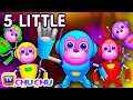 Five Little Monkeys Jumping On The Bed | Part 2 ...