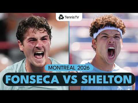 EPIC Joao Fonseca vs Ben Shelton Battle ⚡ | Montreal 2026 Match Highlights