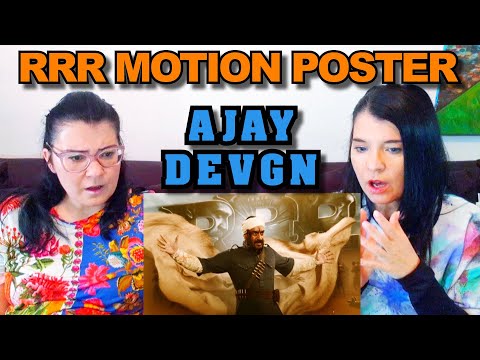 TEACHERS REACT |  RRR Movie - AJAY DEVGN MOTION POSTER