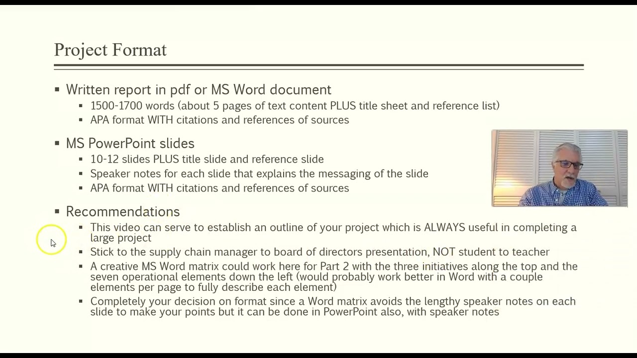 QSO 321 Project Video