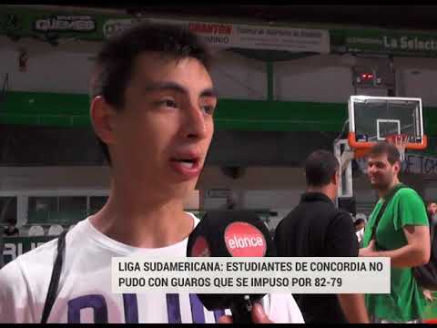 Liga Sudamericana: Estudiantes de Concordia no pudo con Guaros