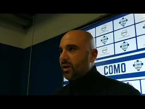 Como - Pro Vercelli 1 a 3 interviste dopo gara ecco mister Banchini