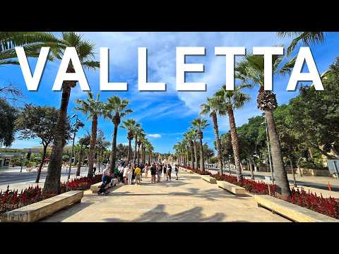 Valletta, Malta | Top 25 Things to Do & See in Valletta | 4K