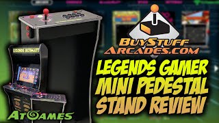 AtGames Legends Gamer Mini Pedestal Stand From Buy Stuff Arcades Review!