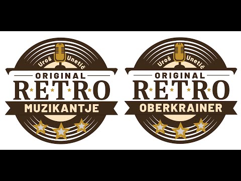 Uroš Unetič - Original RETRO Muzikantje / Original RETRO Oberkrainer  (Hišni trio / Haus-Trio)
