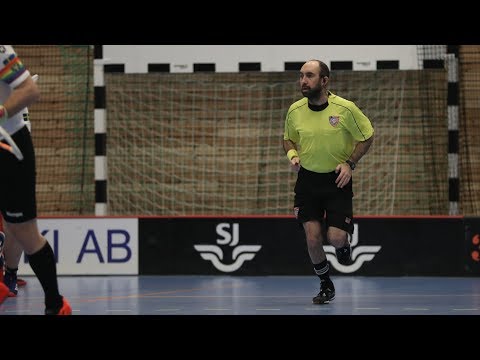 An American Floorball Referee in Sweden!