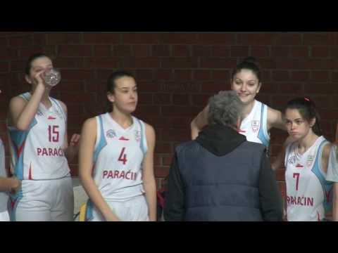 Košarka, kadetkinje - OKK Paraćin - ŽKK Šabac