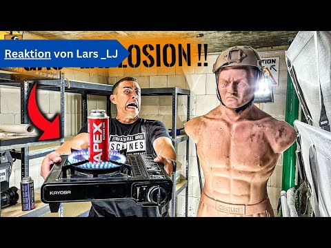 Lars reagiert auf Survival Mattin || Wir sprengen den Bunker mit einer GAS-EXPLOSION - Was passiert?