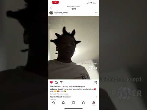 Kickkone Instagram snippet he’s home 🔥💪