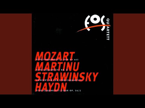 Streichquartett in C-Dur, Op.54, 2 - Finale. Adagio - presto adagio