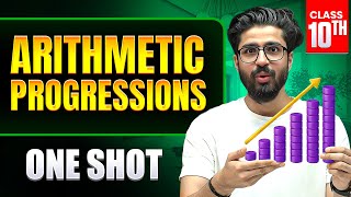 Arithmetic Progressions ONE SHOT 🔥 | Class 10 Maths Chapter 5 | Ritik Mishra