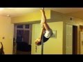 Pole Dance Invert 5 Year Old Girl! - YouTube