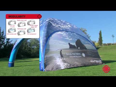 Inflatable air tent by lptent