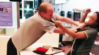 Man Grabs McDonald’s Worker for Having to Ask for a Straw