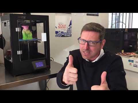 Makerpi M2030X Mix Color 3D Printer Demo