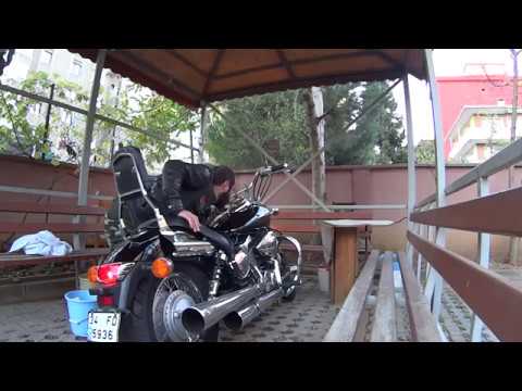 2008 Honda Shadow Spirit C2 with Black Widow Exhaust