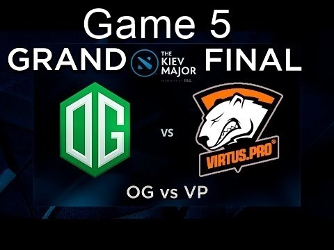 OG vs VP Game 5 Kiev Major 2017 Final